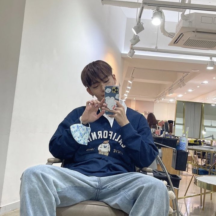 seunghun's new hair!