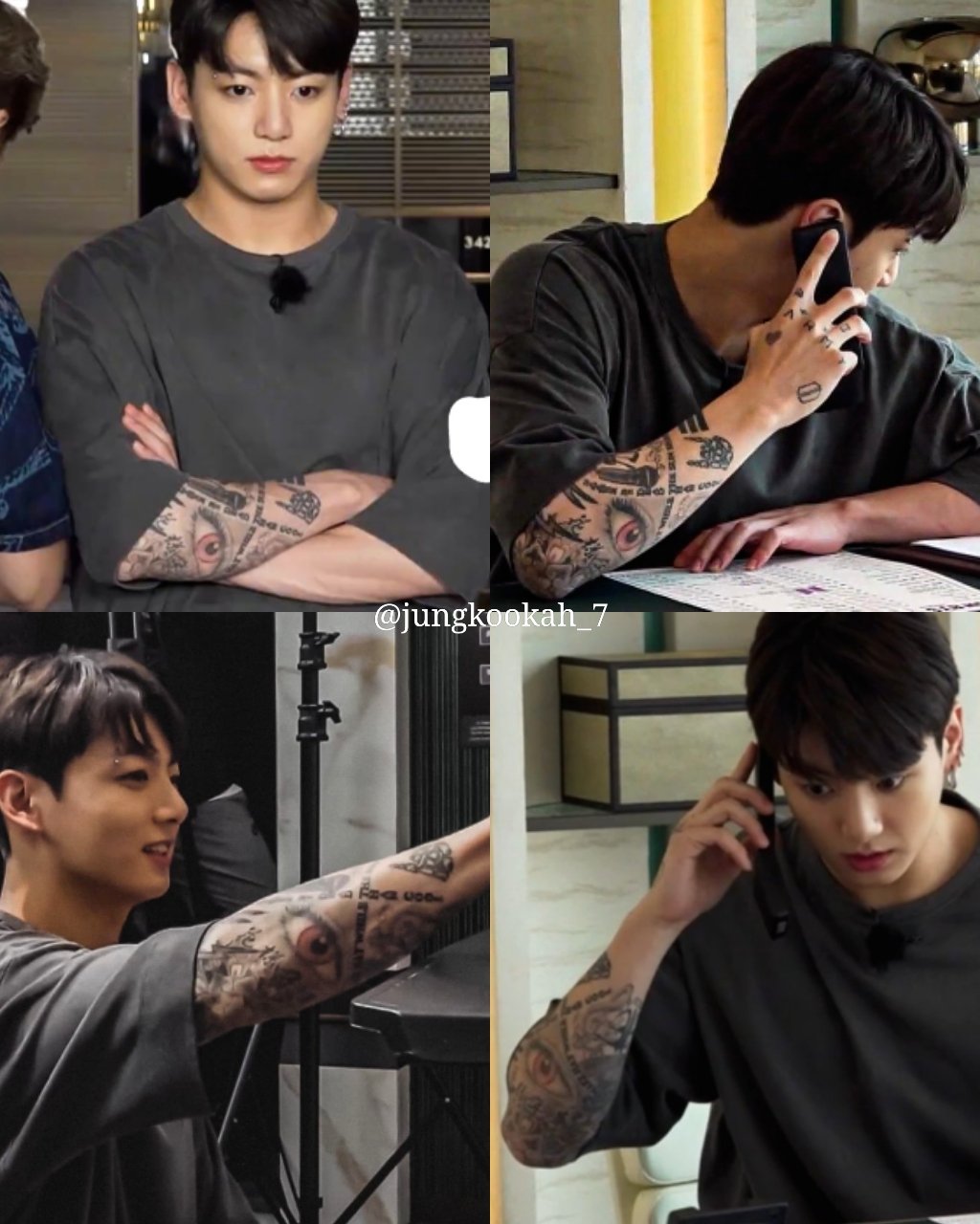 BTS: Jungkook flexes his tattoo sleeve and explains the meaning behind them  for the first time; ARMYs say, 'Finally'
