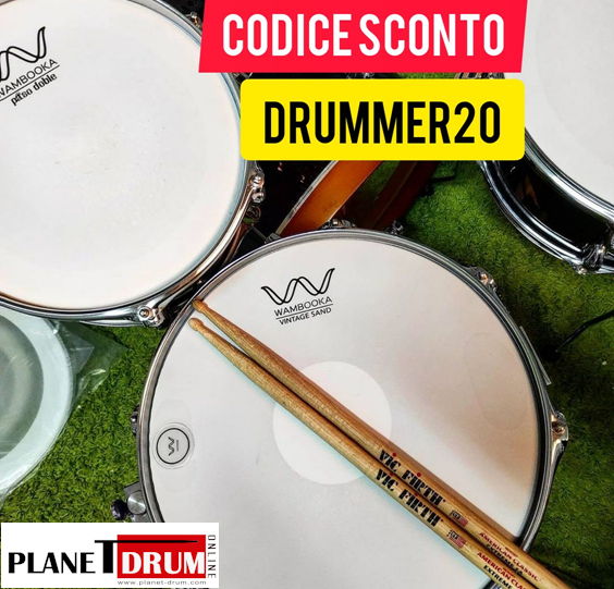 PlanetDrumcom's tweet photo. Sconto del 20% per i prodotti Wambooka

#wambooka #pellibatteria #performerpad #pasodoble #furiousdrummer #fieravirtuale #virtualfair #expo #fieradellamusica #planetdrumcom #batteria #percussioni #music #musicvideo #drums #strumentimusicali @Wambooka

https://t.co/2MA9m4WASQ https://t.co/MybGiBvSze