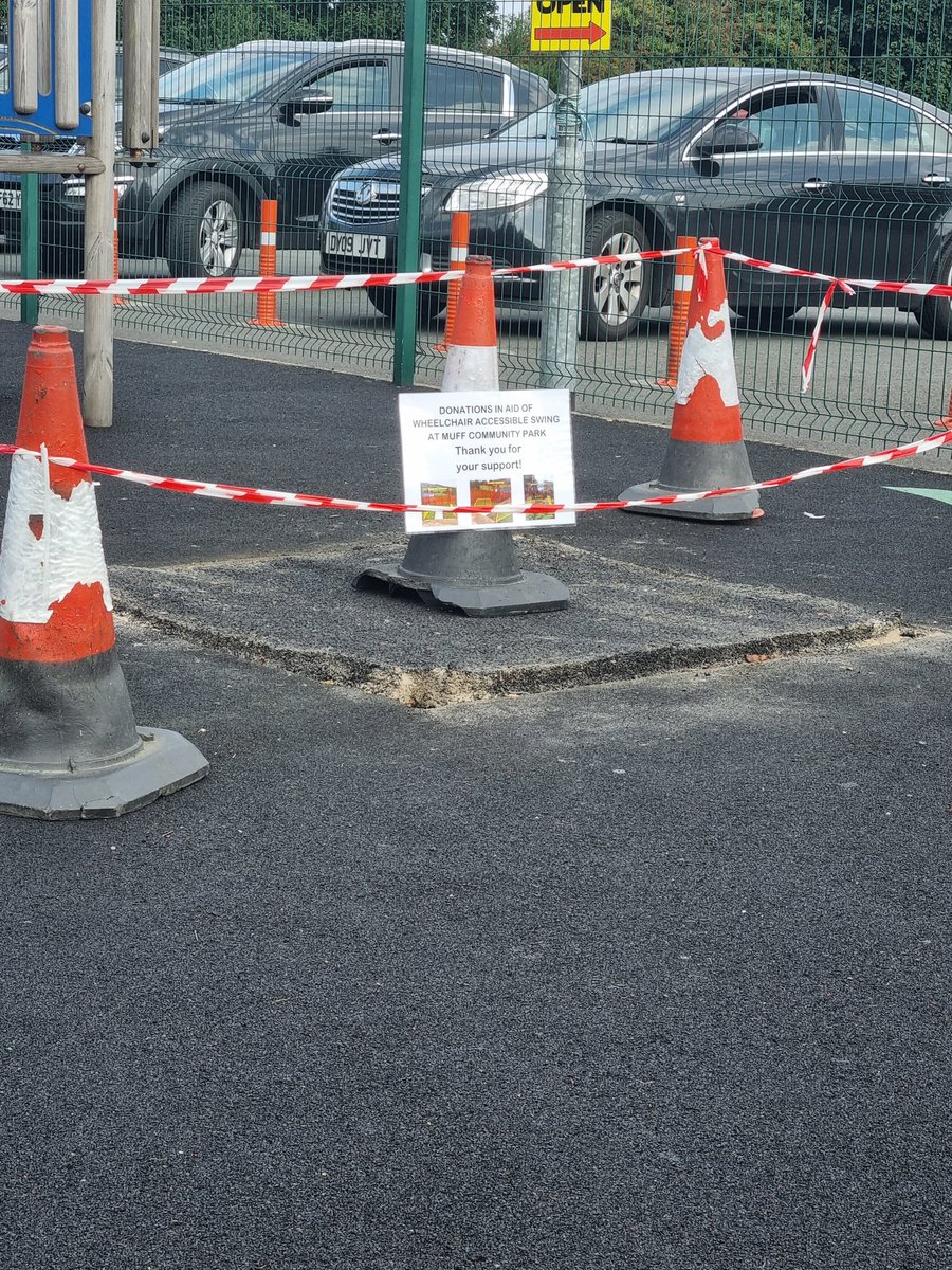 paddyduffy1980's tweet image. Great to see the village park being adapted for everyone &amp;amp; fully inclusive..👍👍
This shud be done everywhere..
#muff
#fun4everyone