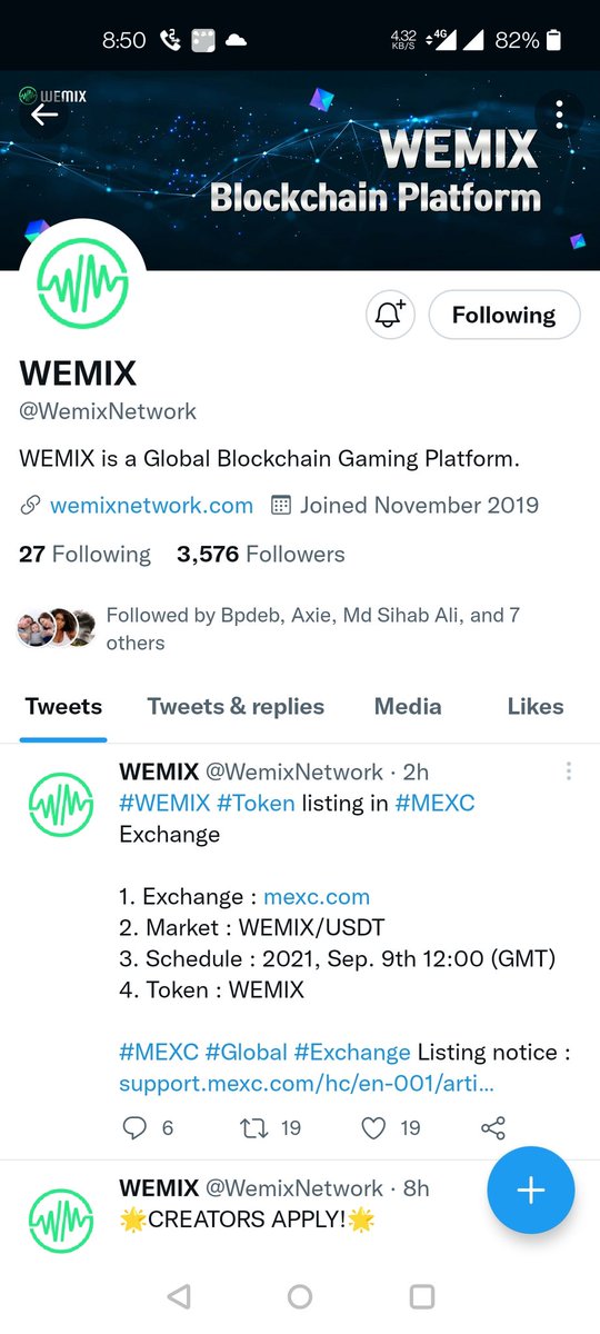 XaydenXion's tweet image. A good project and strong team, in a predictable and transparent road map, planned and projected. I think in the near future I will see growth of this project♥️

@Mostafizur12115 
@MdHasan14376549 
@PriyaRo94594264 
@MFRavelNo1

All Task Complete 👌

#WemixNetwork #MexcGlobal