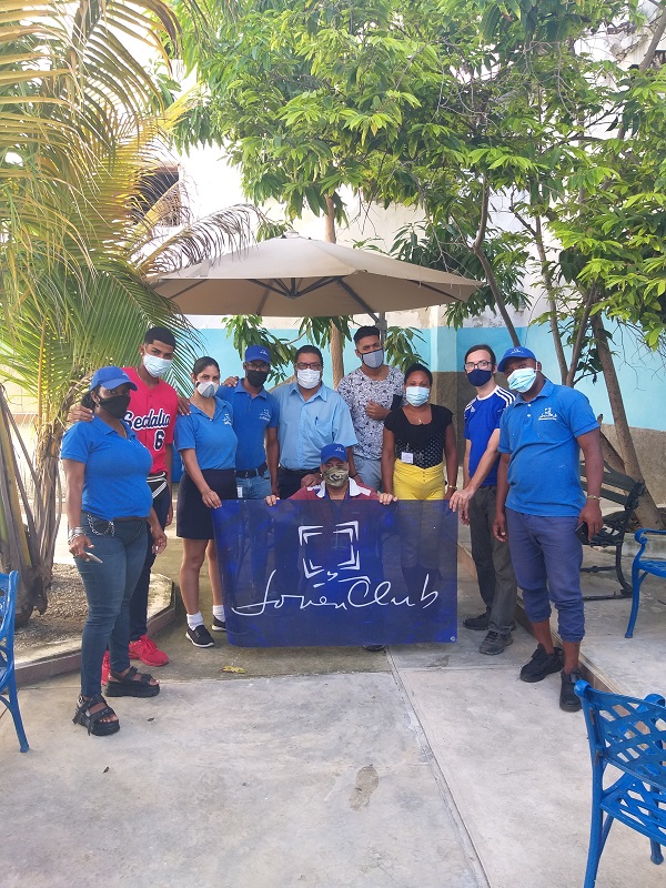 jc_centrohabana's tweet photo. #JovenCLubCentroHabana, unidos preparando las condiciones para la gran fiesta de los JCCE en su #34Aniversario #JovenClubTeConecta https://t.co/GerC3uFhBK