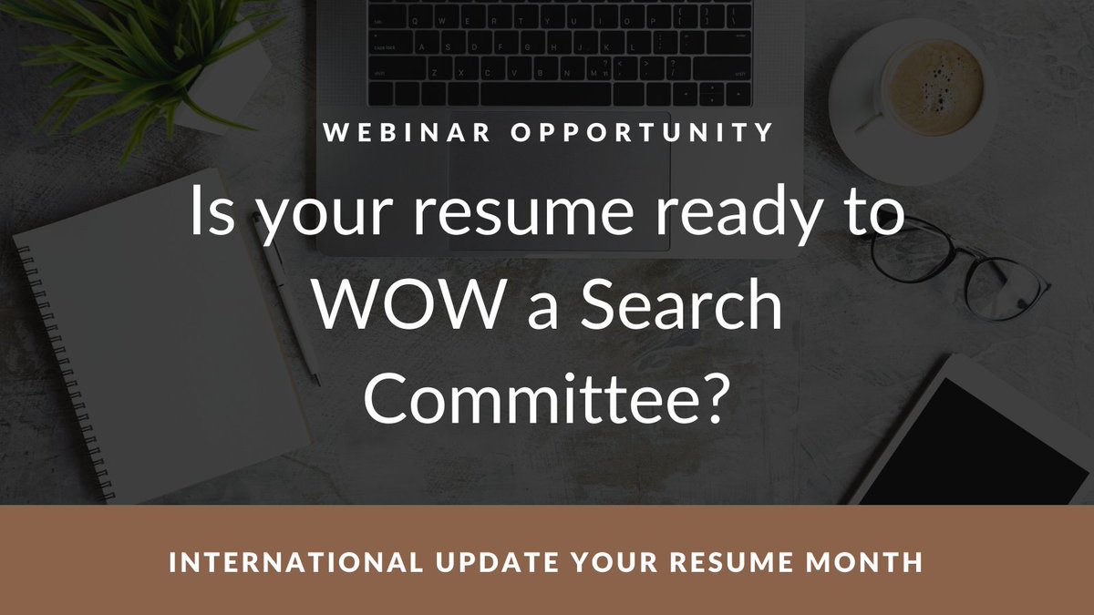 Join us on Friday at 2pm Eastern for a webinar that will help you create personal career marketing materials that give you a competitive edge. Register: lnkd.in/gj7Vstd5.