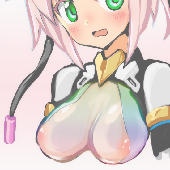 絵配信やってた
今回の透け表現 