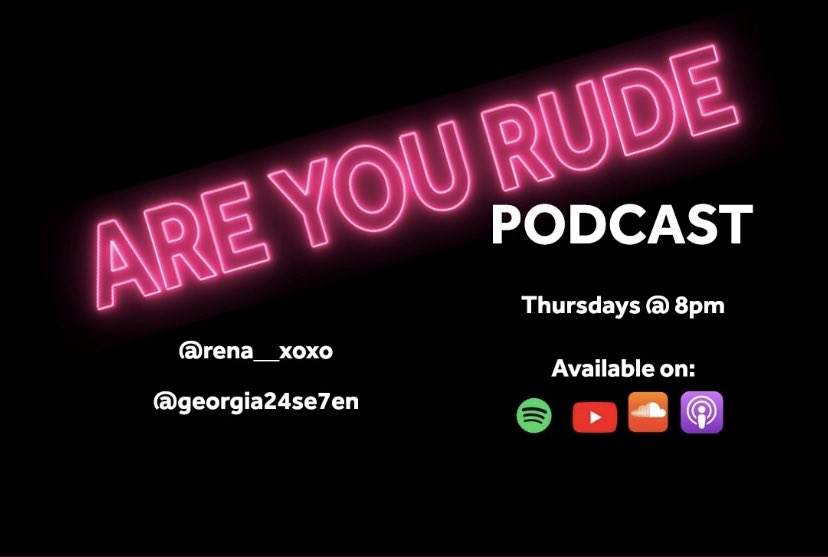 areyourudepod's tweet photo. #ARYP #Are #You #Rude #PodcastAndChill #tuesdaymotivations https://t.co/uoND16RV4Y