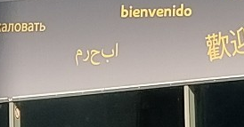 reminder for your multilingual "welcome" signs: if you don't handle Arabic directionality correctly, you're liable to say "forbidden daddy" instead

scores of airports and such across the world telling folks about the forbidden daddies

(examples from notarabic.com)