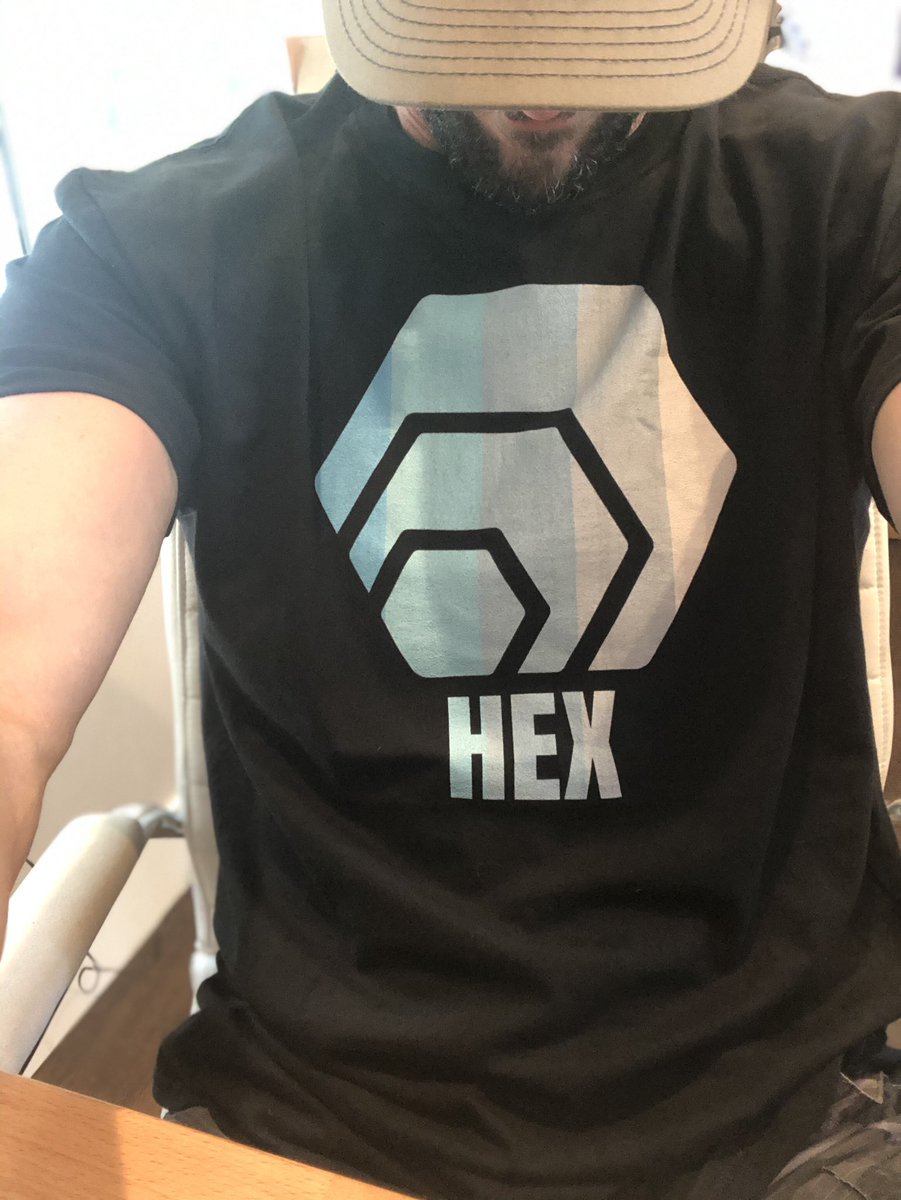 pulseicano's tweet photo. I’ll be out repping #HEX today. Letting everyone know this little dip won’t last long. @CryptoStylesUSA #Hexicans #PulseChain #5quad https://t.co/XSd1KyJ6Xe