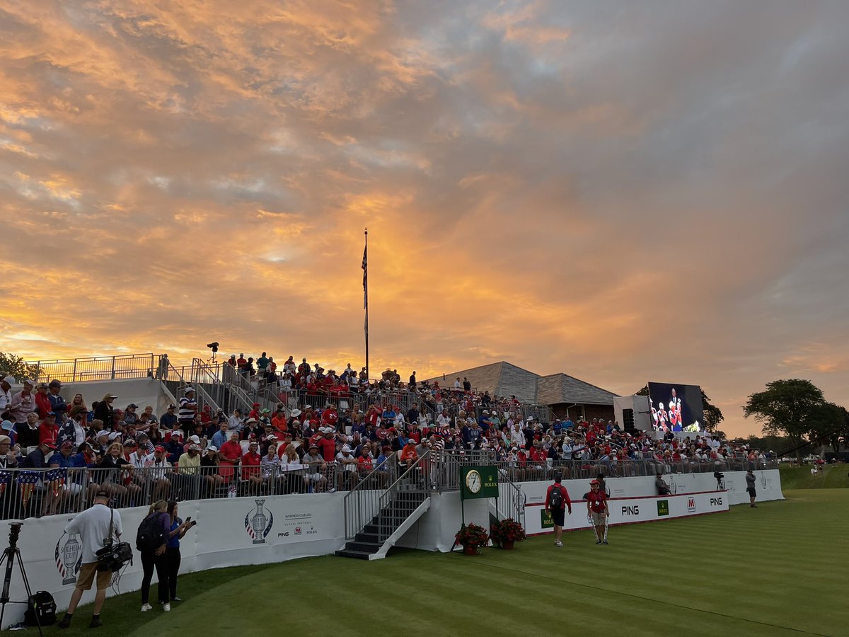 NoLayingUp's tweet photo. Toledo, take a bow. Incredible atmosphere all week long. So great to see so many people come out and support women’s golf with so much passion. 

Inverness was 100% ready for the big stage. https://t.co/beChXPZLw6