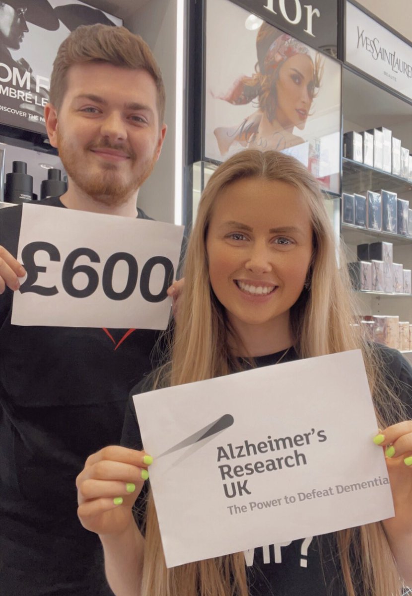 Week 1 update from Braintree - we have taken over £600! Is anybody going to challenge us to take the ARUK donations crown? <a href="/corinnefory92/">Corinne Pulfer</a> <a href="/mc123_paula/">Paula_Mc123</a> <a href="/TPSPeople/">The Perfume People</a> <a href="/AlzResearchUK/">Alzheimer's Research UK</a> <a href="/gillgsmith/">Gill Smith</a> <a href="/LinsteadSam/">Sam Linstead</a> <a href="/rachel216smith/">rachel smith</a> #BeMoreSue #ALZTPS2021 #ChallengeALZ