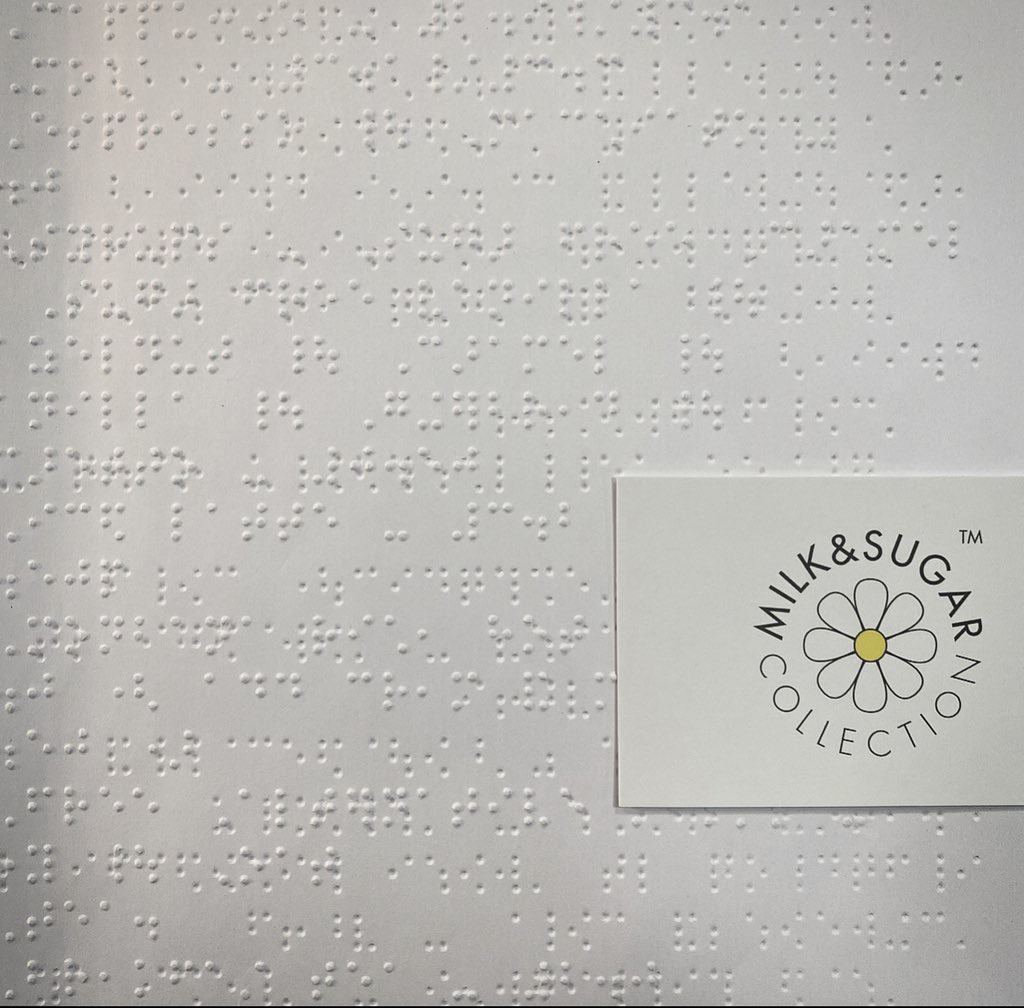 milkandsugarcdf's tweet photo. Great to see our full menu in Braille for our customers at Eastern business park, thank you to @guidedogs staff on site for their help #easternbusinesspark #stmellons #guidedogscymru https://t.co/sNpXLDOWzN