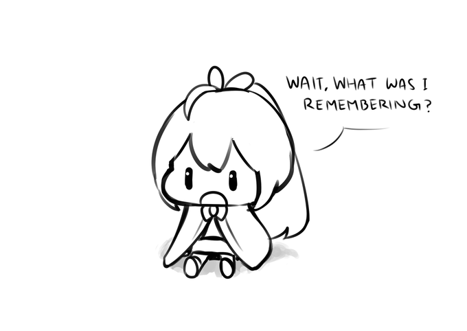 she forgor 