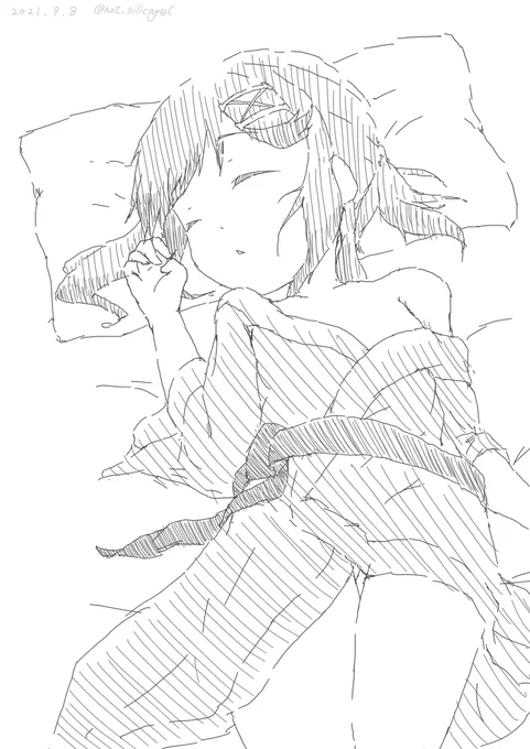 「えっちな海防艦を描け」って天の声が聞こえた気がしたけど、ワシ健全絵しか描けへんのよな。

#艦これ版深夜の真剣お絵描き60分一本勝負
#艦これ版真剣お絵描き60分一本勝負_20210907
#対馬 