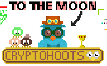 RPLgrime's tweet photo. Had fun with Hoot friends at the @SushiSwap #POAP party. Had to take it a little further of course. Thanks to whoever put an arrow with "To The Moon" haha.
#POAPart #sushiswap #nftart #nftartist #pixelart #defi #dex #nfts #teamworkmakesthedreamwork https://t.co/bghfdzPTfu