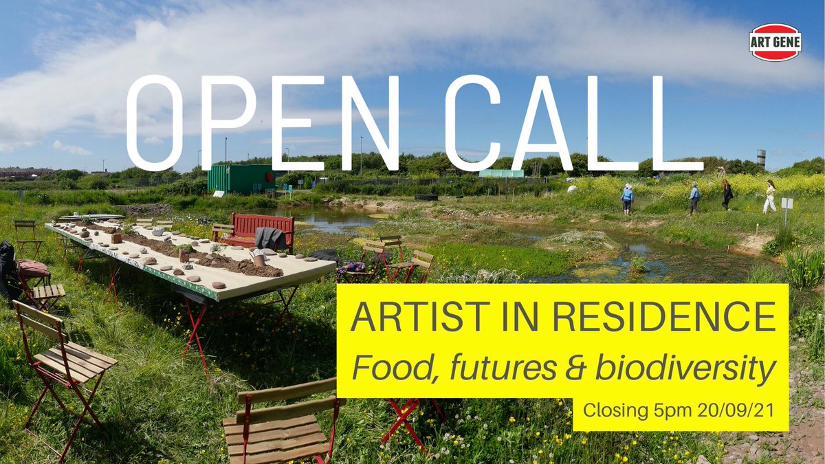 / / ART GENE NEWS 2021 / / 
#OpenCall for #ArtistInResidence: Food, futures & biodiversity 
icont.ac/4FhtV
We're excited to announce a new #artistopportunity!
Artists are invited to create new artwork responding to food, futures & biodiversity #BarrowinFurness #Cumbria