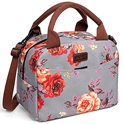 PickAPromo's tweet image. #AmazonPromoCodes ITEM: 
Lunch Bag for Women, Kaome Floral Lunch Bag with Shoulder Strap, Durable Waterproof Picnic Box
Save 50% with promo code 50AB6UQE through 9/10 while supplies last via amzn.to/38Nj2ni
9Old Price: $15.99
New Price: $7.99 BT