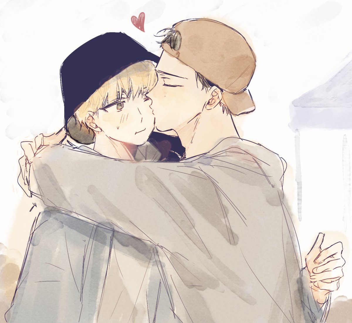 마중뽀뽀...😘😘
#석부