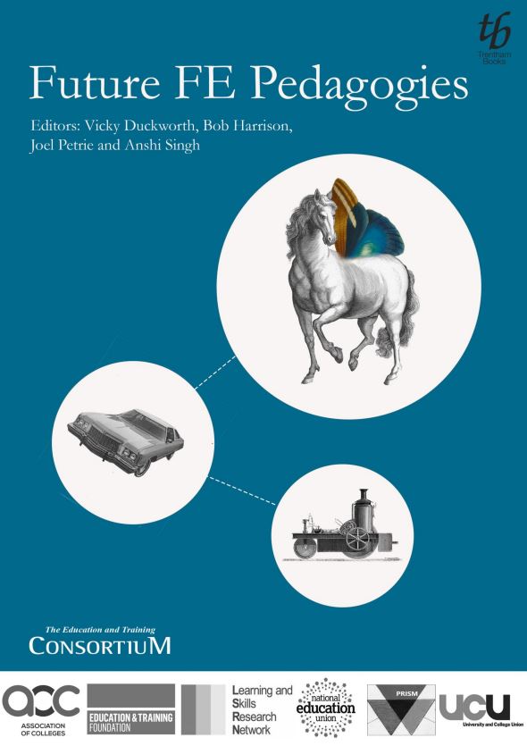 'Future FE Pedagogies' (Vol 1, Autumn 2021) published by <a href="/TrenthamBooks/">Trentham Books</a> will be available tomorrow on the 
<a href="/E_T_Foundation/">Education Training Foundation</a> website, then as a series of pieces in 
<a href="/FENews/">FE News</a>.

Thanks for support via <a href="/AoC_info/">Association of Colleges (AoC)</a> <a href="/E_T_Foundation/">Education Training Foundation</a> <a href="/LSRNetwork/">Learning and Skills Research Network</a> @huddconsortium <a href="/JournalPrism/">Prism Journal</a> @neunion <a href="/ucu/">UCU</a>