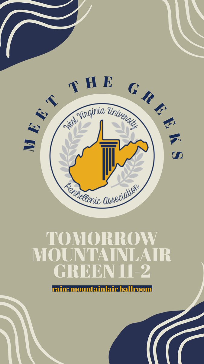 WVU Panhellenic Association (@wvupanhellenic) on Twitter photo 