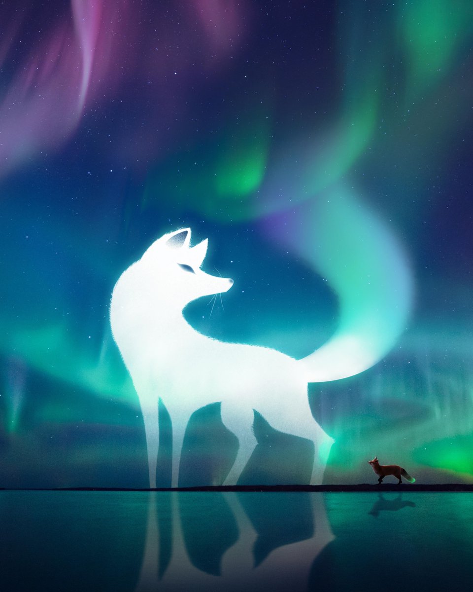 Giveaway time! Retweet this and have a chance to win this 1/100 NFT- Revontulet (Fox Fires) and take part in a battle royale to win the 1/1! Join Discord for more Q&amp;A. 
discord.gg/DjUAJSTwjm