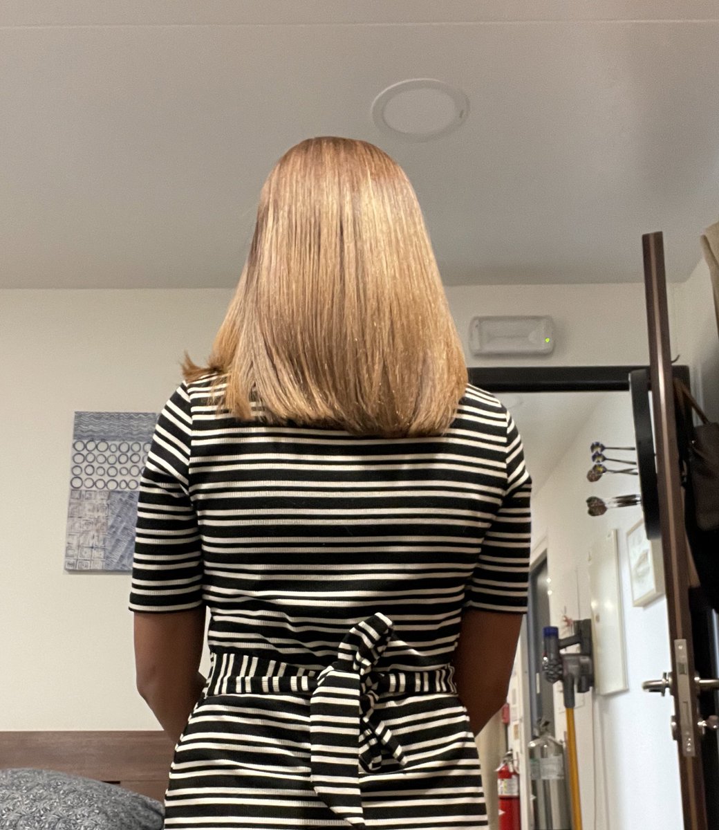 Redseanails's tweet image. Done to do my hair keratin straight 😊😍 by myself 🥰🤩🤩