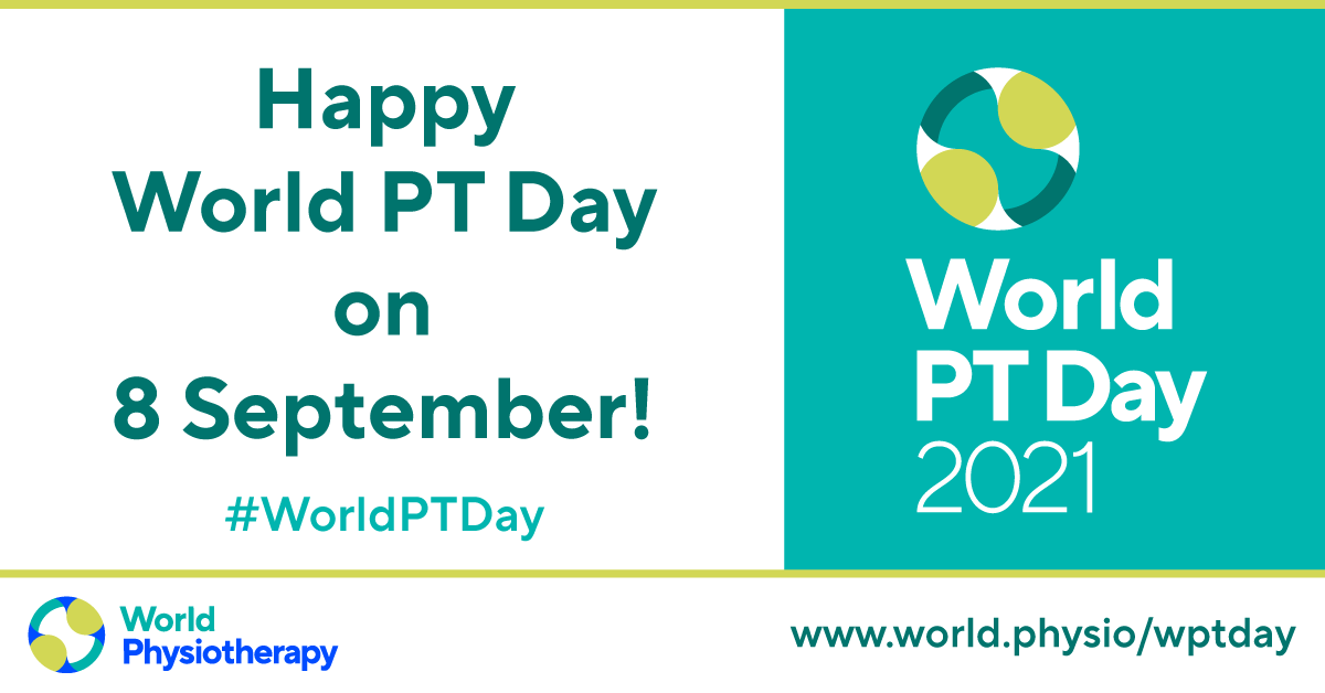 WorldPhysio1951's tweet photo. Happy #WorldPTDay 

We hope you are using our materials to share the message about #rehabilitation after #COVID19 #GlobalPT 
@LongCOVIDPhysio @AWcpta @ERWorldPhysio @WorldPhysioNACR @WorldPhysioSAR https://t.co/xT0BIDFUVl