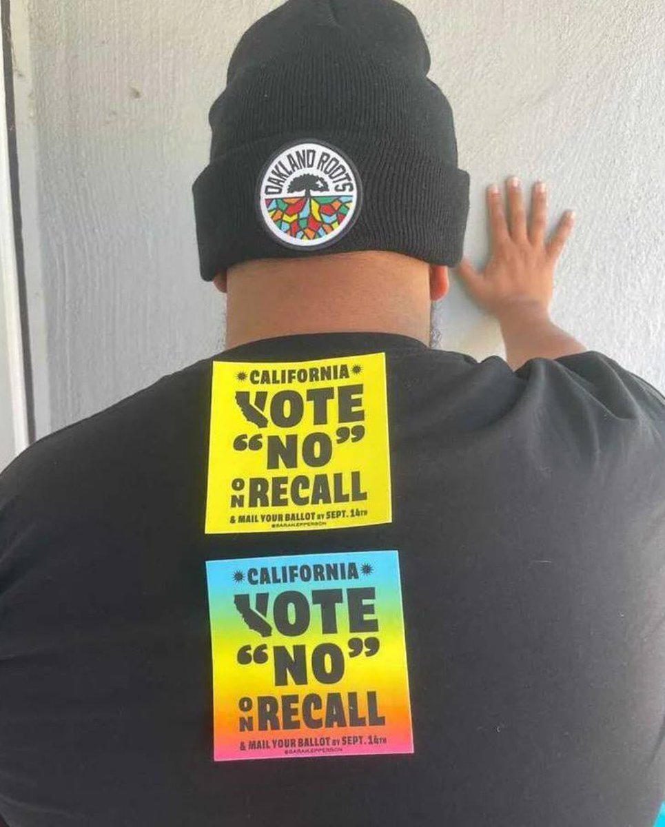1 MORE WEEK, CALIFORNIA.

Vote NO 🚫 &amp; get your ballot in the mail or dropped off by the Tuesday, September 14th Election Day deadline.
#VoteNoOnTheRecall