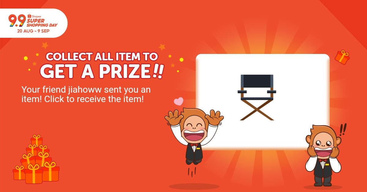 JIAHOWc's tweet image. Your friend jiahoww sent you an item! Click to receive the item! shp.ee/b6rthh934m7