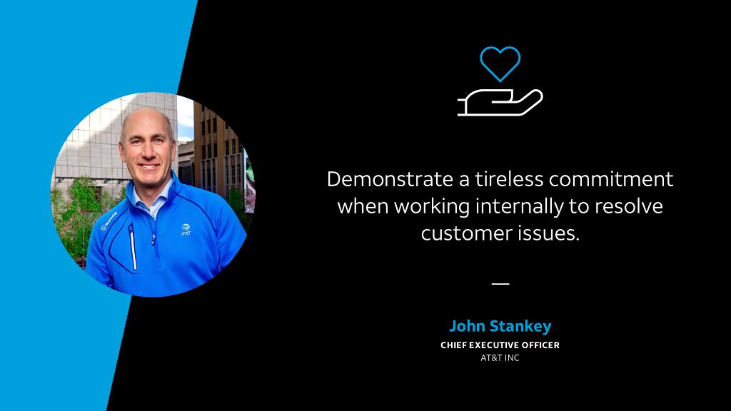Fresh off the heels of an engaging discussion with the <a href="/ATT/">AT&T</a> summer intern class, CEO John Stankey shares his 10 Leadership Principles covering everything from customer service to communication: go.att.com/5c0a8282