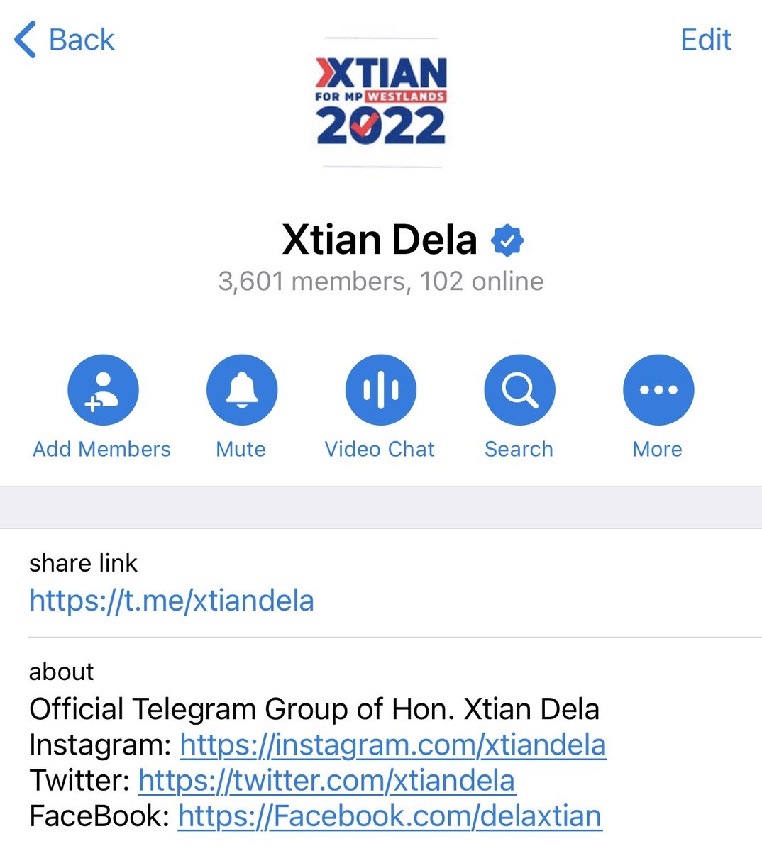 xtiandela's tweet photo. Kindly join my VERIFIED Telegram Group. The BEST place to engage with me PERSONALLY!
Link: https://t.co/VdH6hw2iq6
#HHH #WWE #X4W #Xtian2022 https://t.co/xW1fwl7iyI