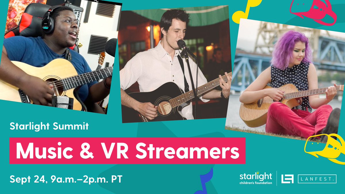 LANFestTampa's tweet photo. 🎙Calling all VR gamers!!!

Join us Sept. 24-25th with @StarlightUS to raise money for seriously ill kids🙌🏽  We will be combining Music and VR for some exciting new rhythms.

Register>>>https://t.co/dt8suBlIU7
#LANFest @CalvinThomas... https://t.co/bOkkBMiKmb