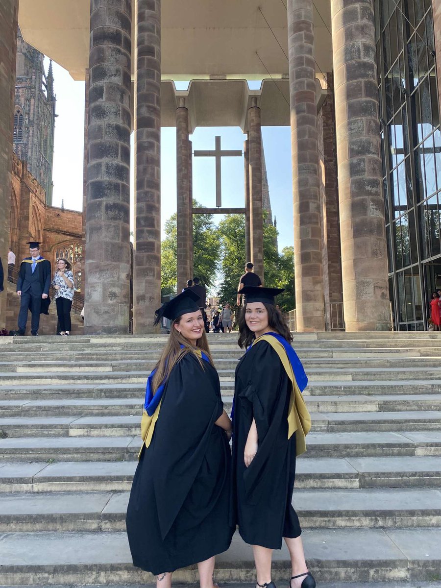 Nice to finally graduate! <a href="/CUPhysios/">Coventry Uni Physios</a>