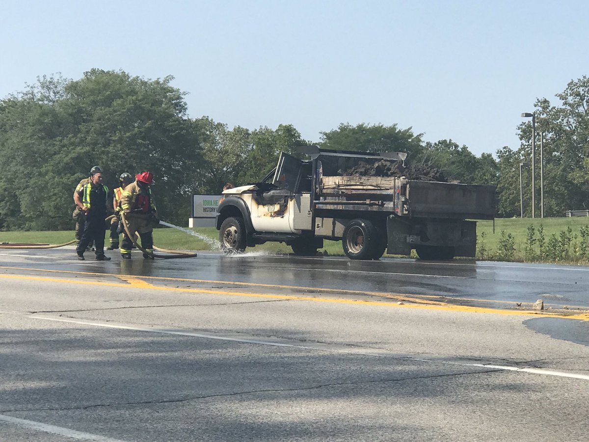 Ottumwa crews are responding to a truck fire at Hwy 63 and Farm Credit Drive
