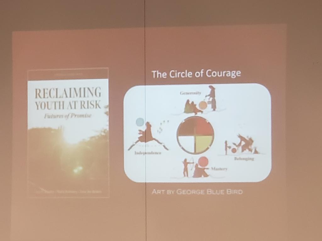 MadlingerOHS28's tweet photo. Grateful for a powerful morning of #ksdpd with Dr. Larry Brendtro addressing student resilience
@KSDLearns #reclaimingyouth #circleofcourage https://t.co/TiJNDaVr6j