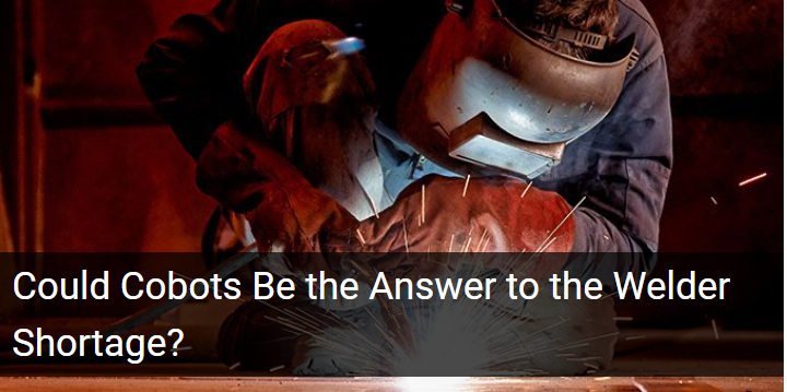 RoboticsTmrw's tweet photo. Could #Cobots Be the Answer to the #Welder Shortage? https://t.co/IxjVR4wNqO #robotics #weldingrobots https://t.co/pYvE3XFXvi