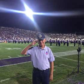 Honor_Flight_CH's tweet photo. Thanks to @NU_Sports for recognizing our alumni at football games this year! #HFC96 veteran Gary Paul was honored for his service during last week's home opener against Michigan State! https://t.co/m7WpvmFmfI