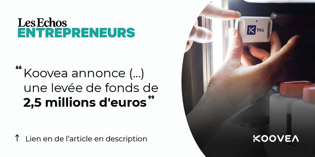 Au cas où vous auriez raté l'info, Koovea lève 2,5M€ ! 🚀
<a href="/adrien_content/">Adrien CONTENT</a> et <a href="/YohannCaboni/">Yohann Caboni</a> ont répondu aux questions d'<a href="/Hubertvialatte/">Hubert Vialatte</a> pour <a href="/LesEchosPME/">Les Echos PME</a> et <a href="/LesEchosLEE/">Les Echos Entrepreneurs</a>.
2 min. top chrono pour comprendre nos enjeux et nos objectifs 💪➡ bit.ly/2YAEA4D #Startup #Economie