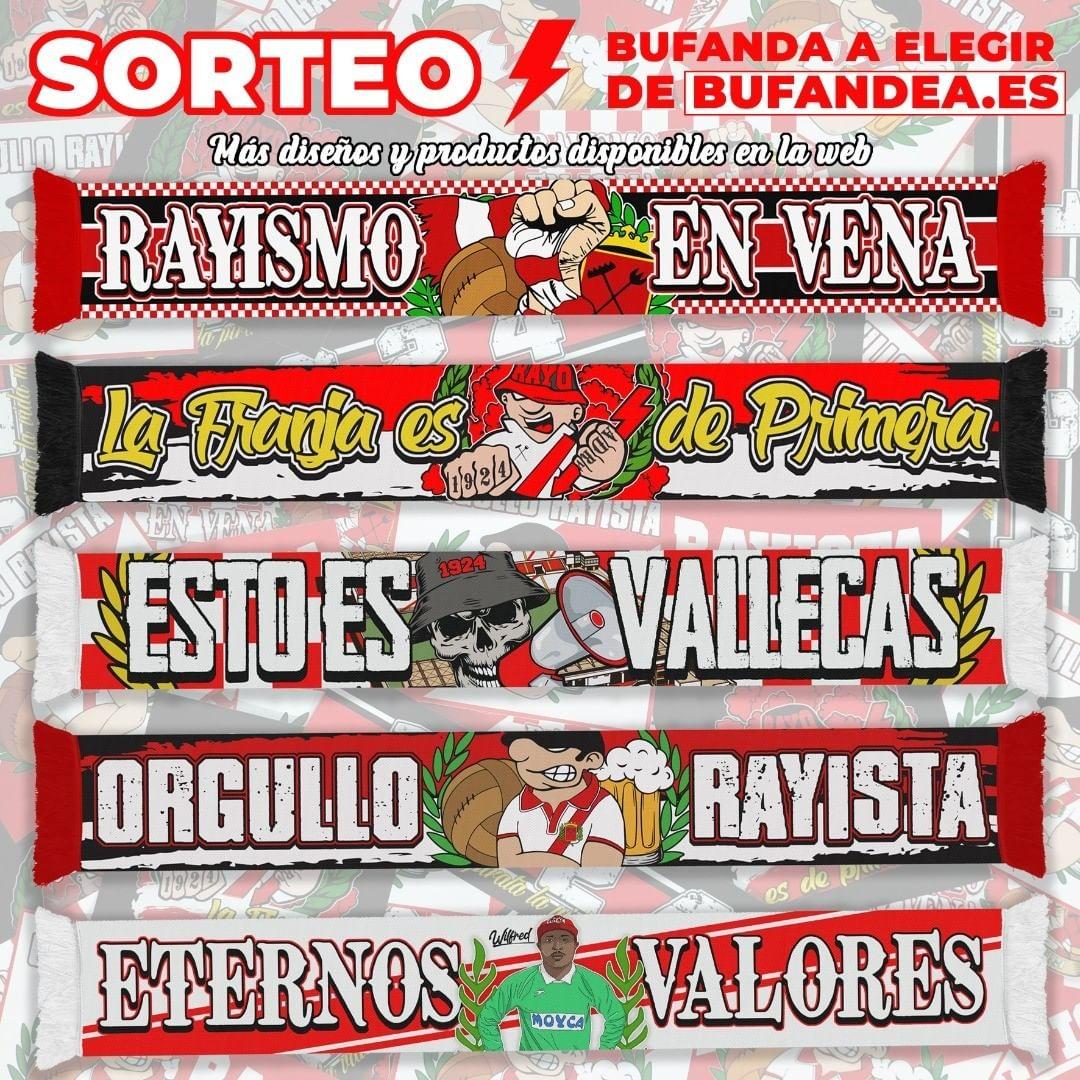 bufanda del rayo vallecano