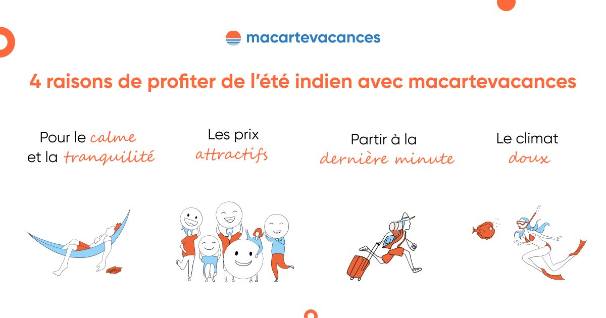 C’est la rentrée mais aussi l’été indien !
#macartevacances #cse #vacances #sport #culture #actucse