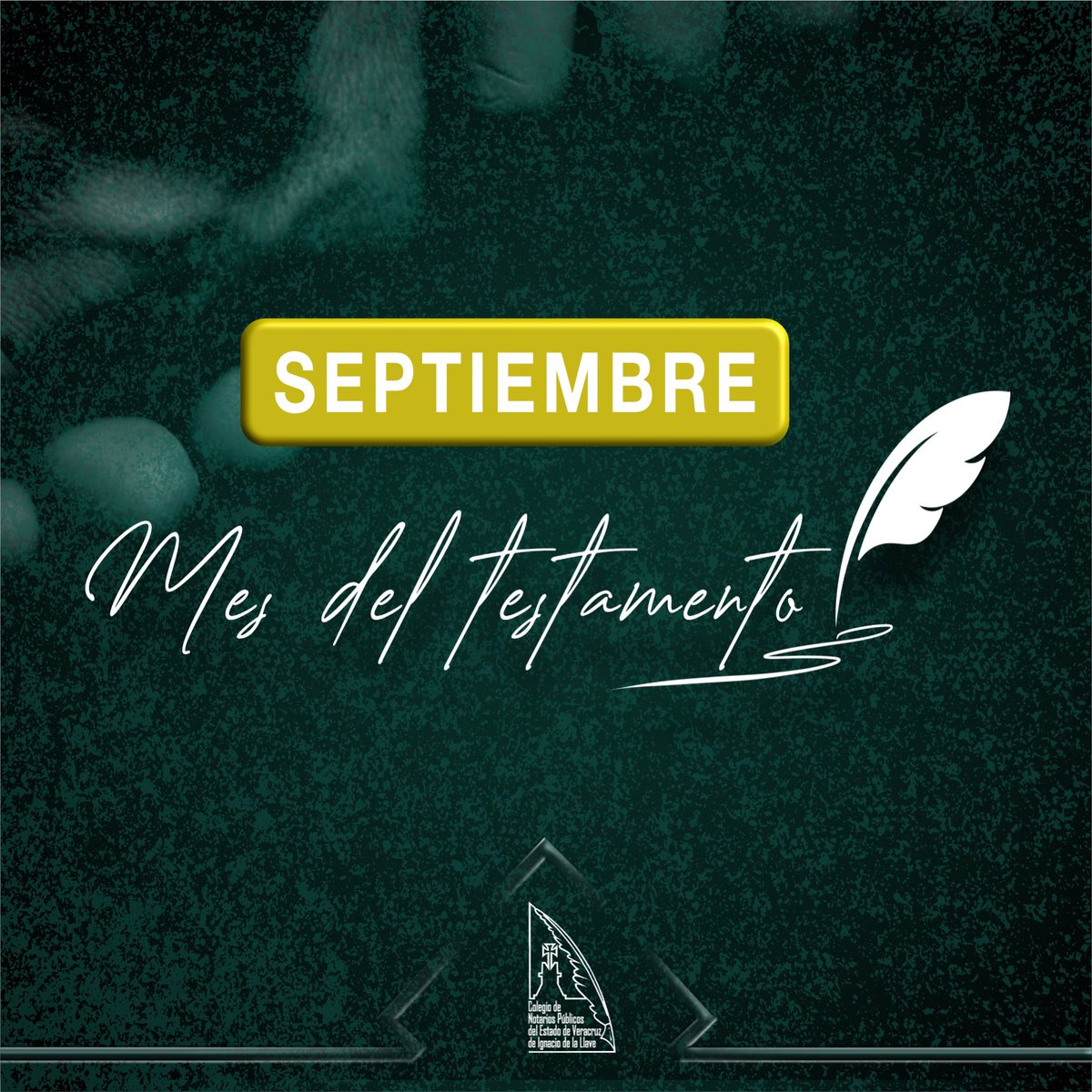 notariosver's tweet photo. Septiembre, mes del TESTAMENTO. https://t.co/sHAzxUNeq8