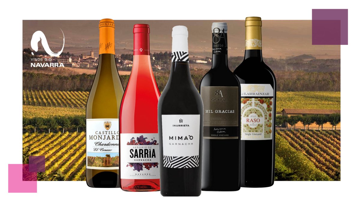 The lovely <a href="/SusyAtkins/">Susy Atkins</a> is hosting our next virtual event on the 23rd Sept when she'll be discovering these beauties from #Navarra: Spain's kingdom of variety. You can get hold of a sample pack of the 5 fabulous wines and join in from home for £30: bit.ly/38gefue