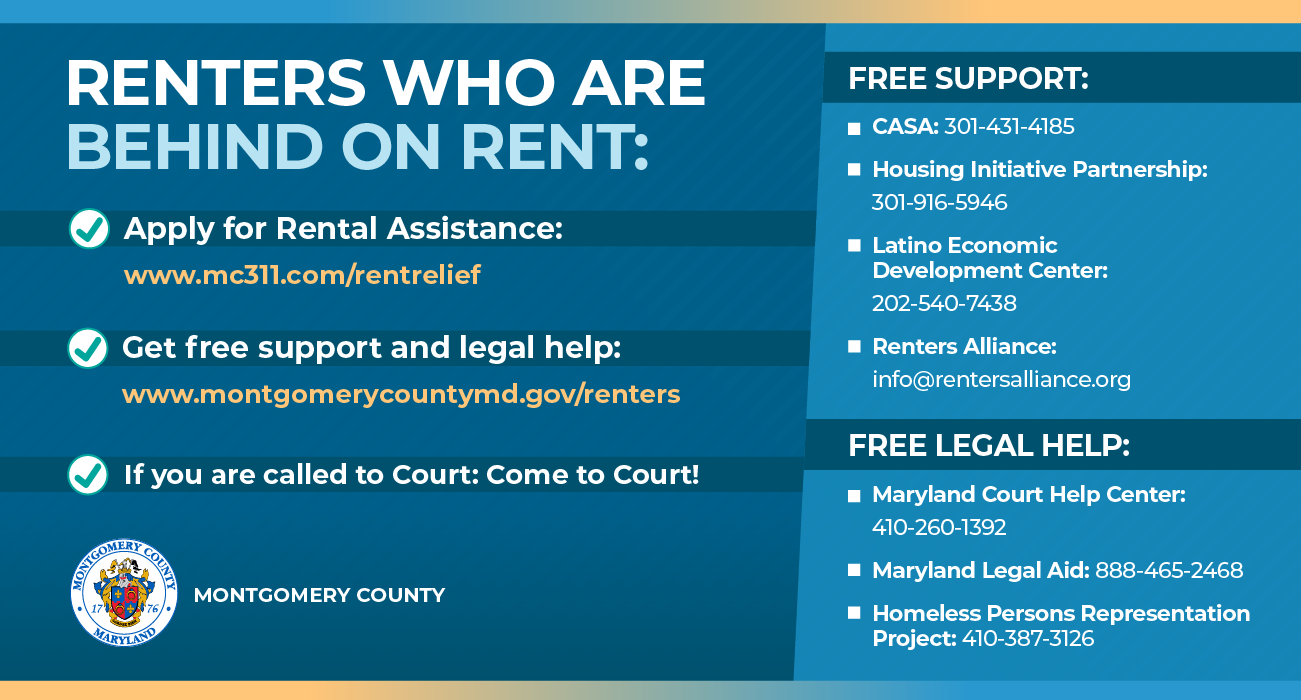 Montgomery County MD on Twitter "What Montgomery County renters need
