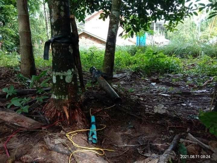 SAC terrorists troops are seen taking up positions in large numbers, following the clashes that had been erupted in KNU Brigade4 this morning.   #WhatsHappeningInMyanmar #Sep7Coup 
#UselessASEAN