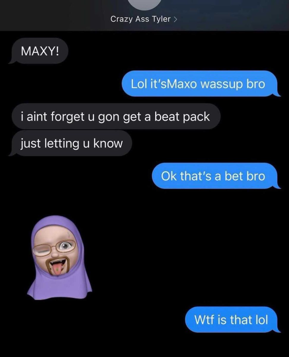 XXL's tweet photo. Maxo Kream exposing how Tyler, The Creator texts him 😂😂 https://t.co/iC61kBWAWy
