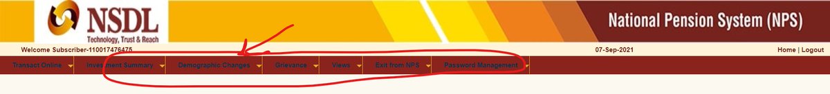parbhat20's tweet photo. @NSDLeGovernance I'm not sure who is your web designer that choose blue font on dark brown background color on NPS website. Please change font color to Yellow or White so that it is easy on eye and read. Thanks! https://t.co/Iaj6VO5ocp