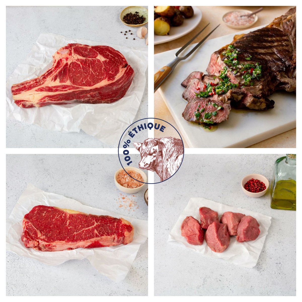 🥩 𝐓𝐞𝐧𝐞𝐳-𝐯𝐨𝐮𝐬 𝐩𝐫𝐞̂𝐭𝐬 !!
Lancement imminent de notre tout nouveau site marchand demain 𝐦𝐞𝐫𝐜𝐫𝐞𝐝𝐢 𝟖 𝐬𝐞𝐩𝐭𝐞𝐦𝐛𝐫𝐞 !
👉 Vous y trouverez nos toutes premières viandes de boeuf !
Restez connectés ! A demain !
#viandedeboeuf #elevagepaysan
#viandedexception