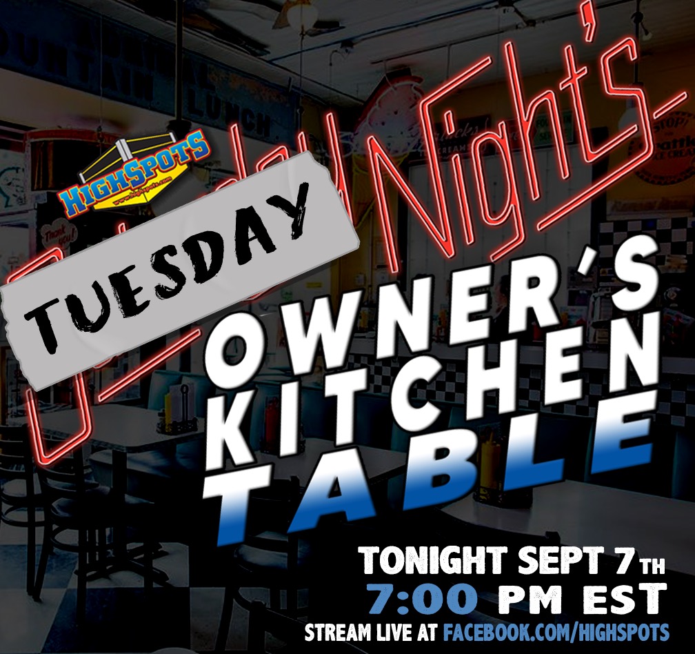 Highspots's tweet photo. TONIGHT!

Join us for the "Owner's Kitchen Table" at 7pm EST hosted by Michael and Kristi!

https://t.co/XxzPkxD4jC

Remember you MUST have a FREE https://t.co/HHKzRuKxiY account to participate!

#OwnersKitchenTable #Highspotsauctions #Highspots https://t.co/9LjvWU1r6e