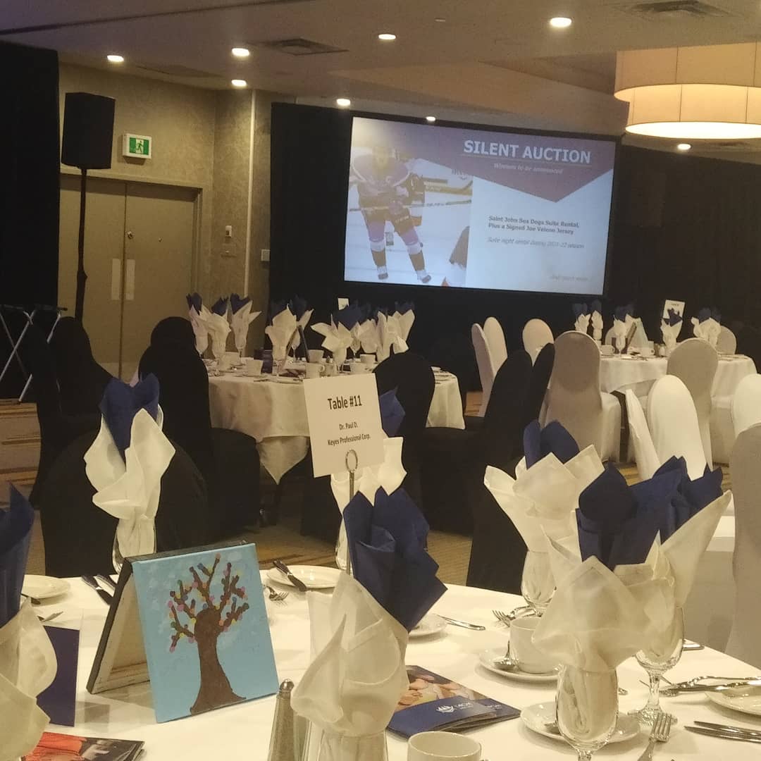 jimkokocki's tweet photo. Looking good for our @larchesj fundraiser tonight #BuildingCommunityLSJ #LarcheSaintJohn #SaintJohn https://t.co/qljgWrlkdl