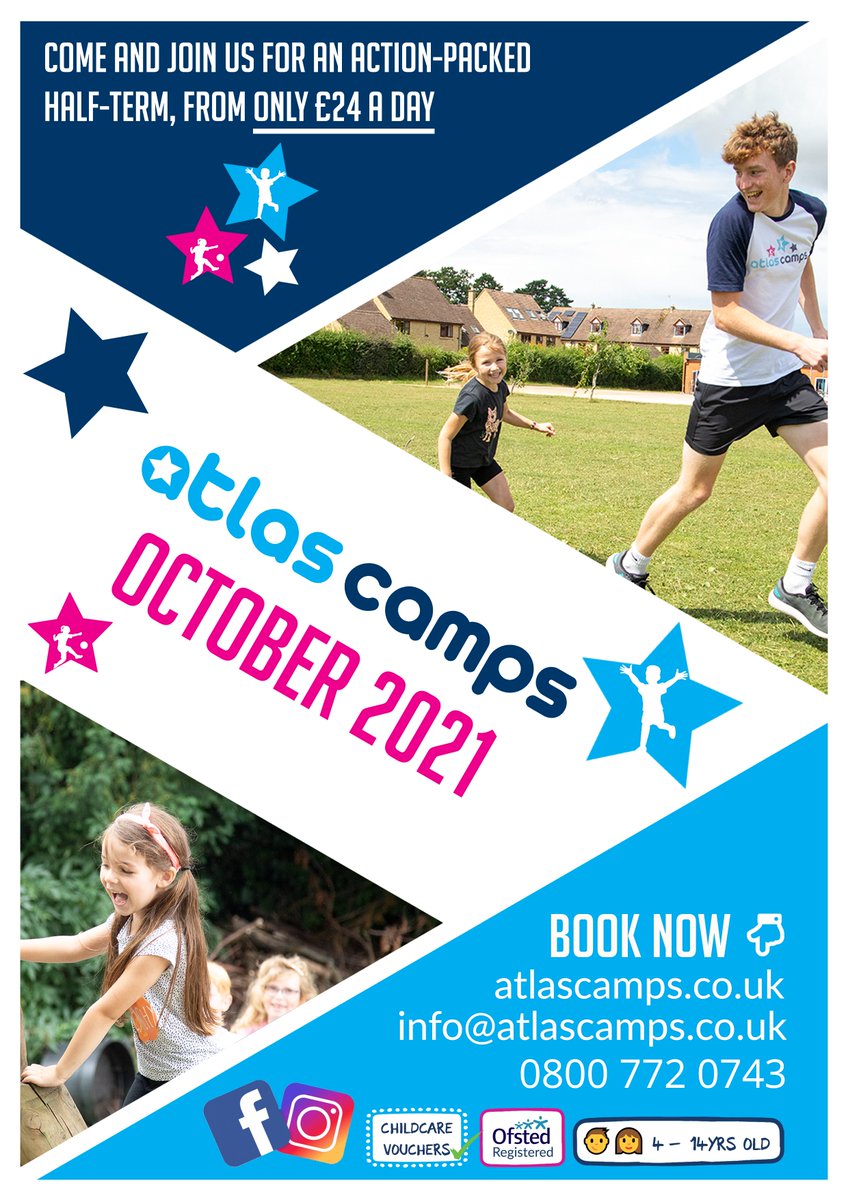Atlas Camps are back at our school this October half-term! <a href="/AtlasCamps/">Atlas Camps</a>
