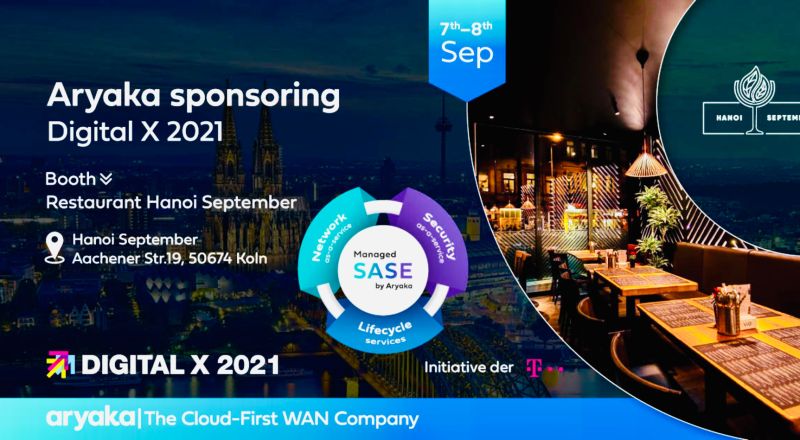 Join our EMEA team in Cologne at the #digitalX2021 on Sep 7th and 8th. Free admission bit.ly/3nbjnsg to talk #SDWAN #SASE and #ManagedServices