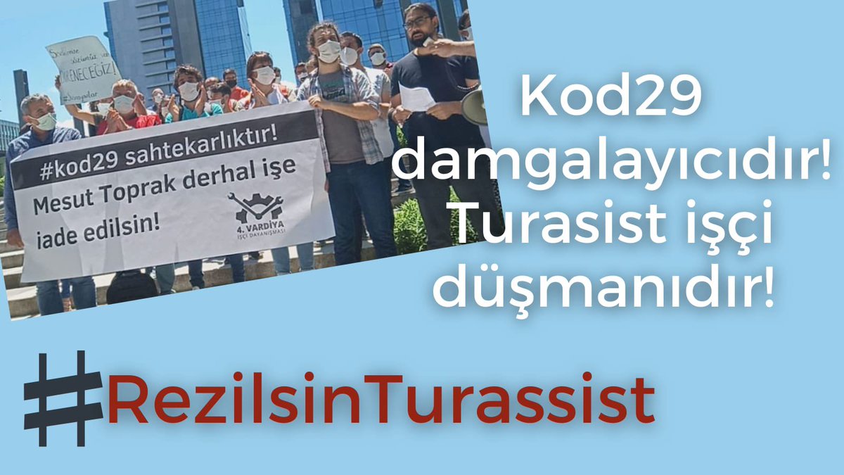 İççi emekçi düşmanı Turassist #RezilsinTurassist